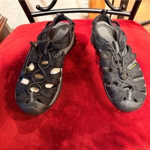 Black KEEN Water Sandals